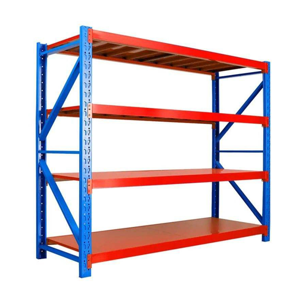 Étagères empilables antirouille pour usage moyen, bleu orange, pour 3PL
