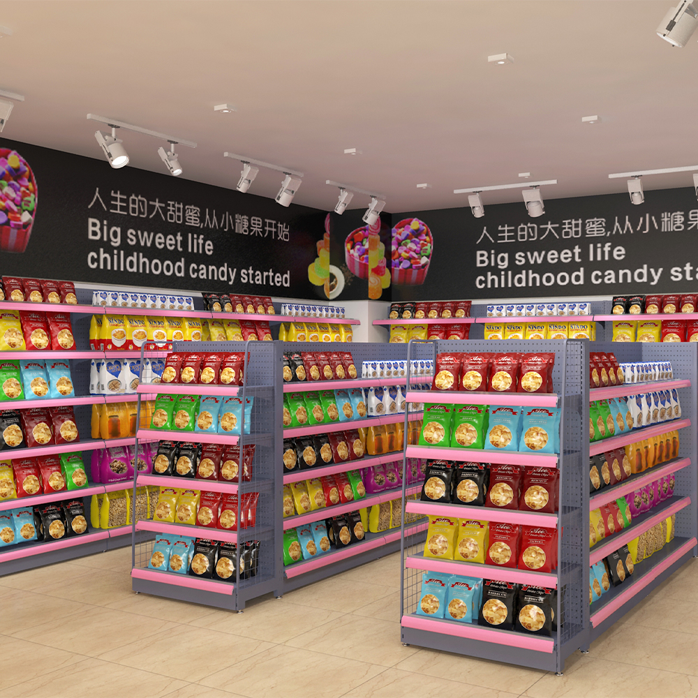 Système de support de magasin réglable pour les étagères de dépanneur de magasin de détail