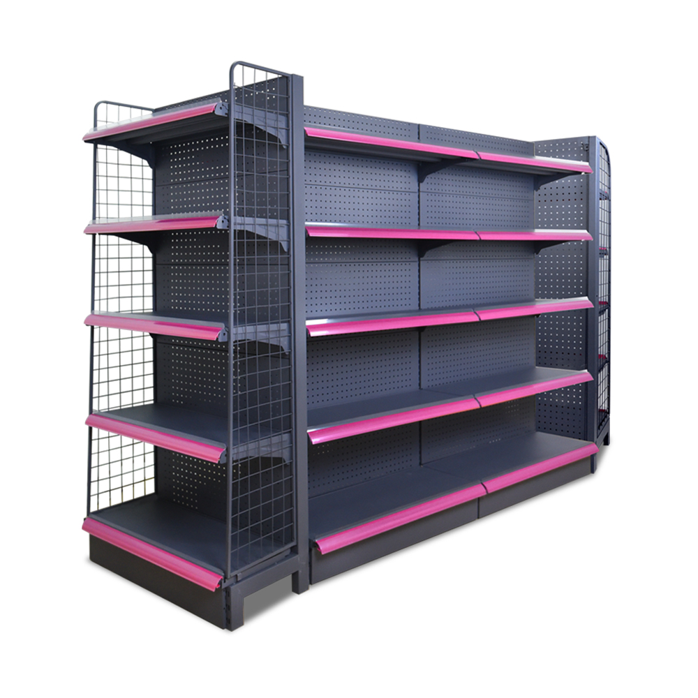 Étagères modulaires réglables pour magasins de détail et de proximité