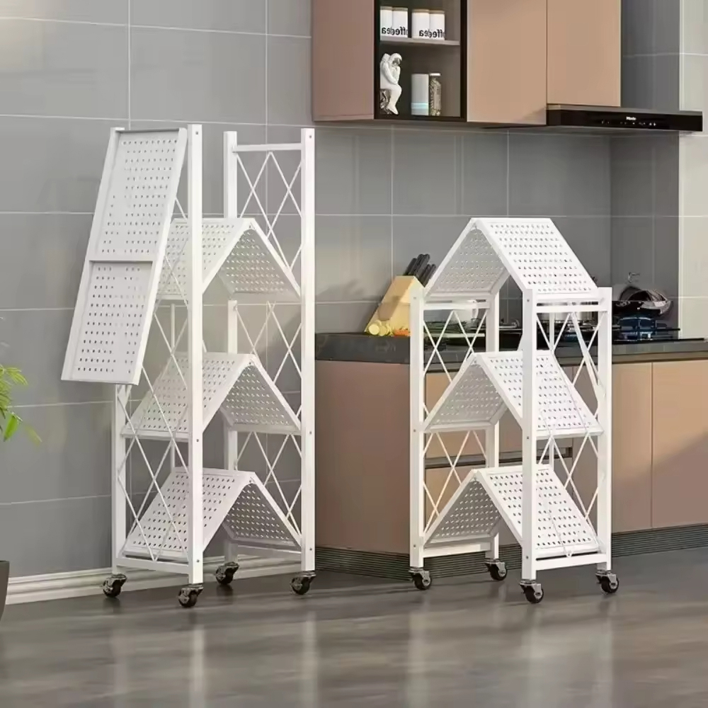 Supports de stockage multicouches pliables de grande capacité pour la maison