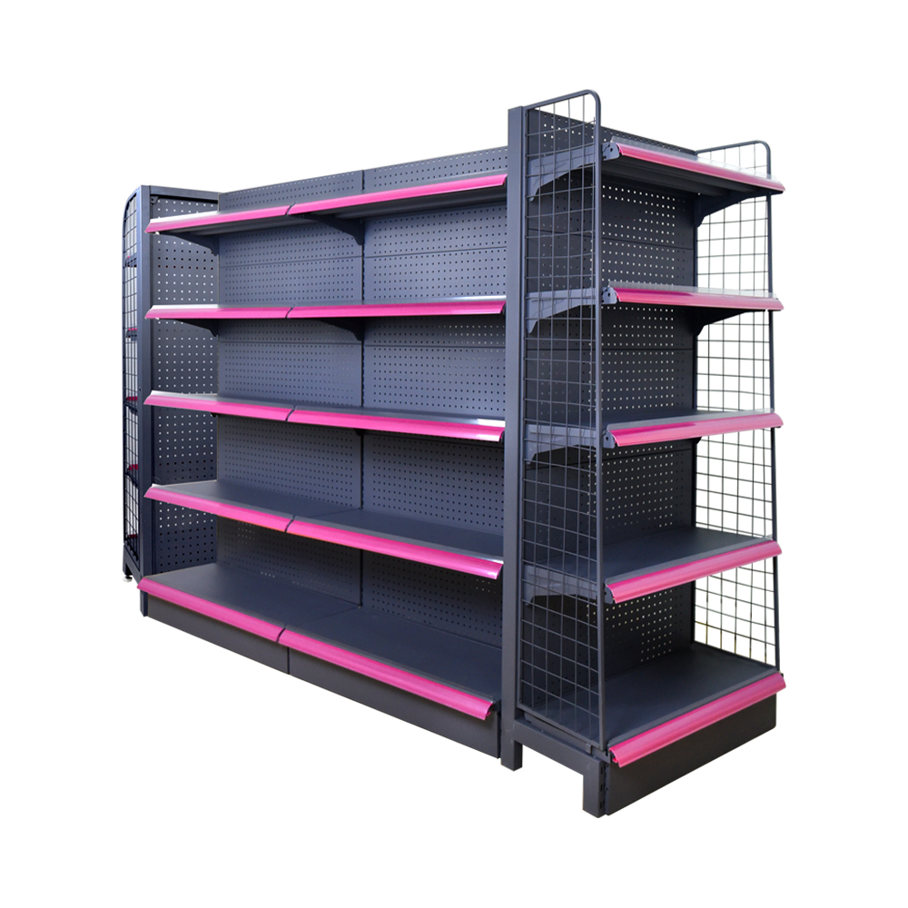 Étagères modulaires réglables pour magasins de détail et de proximité